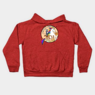 Space Unicorns From Hell Kids Hoodie